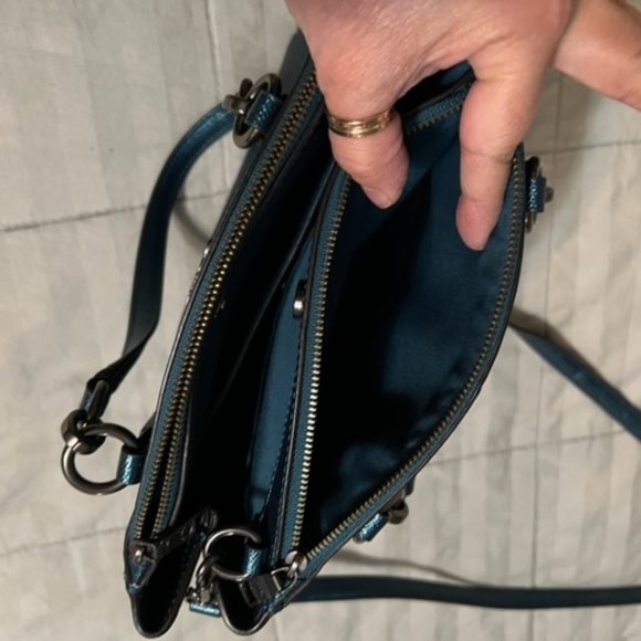 Coach Metallic Mini Christy Satchel - Picture 3 of 4